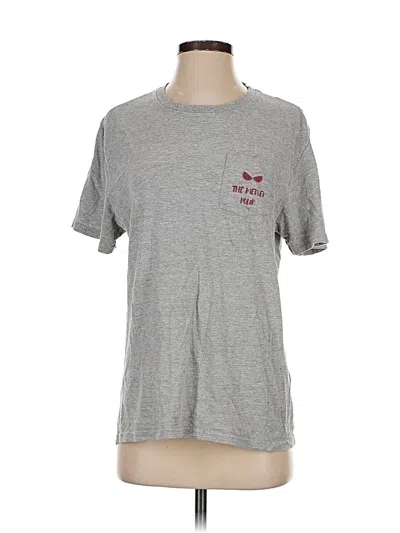 Pre-owned District Short Sleeve T-shirt In Gray