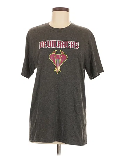 Pre-owned District Short Sleeve T-shirt In Gray