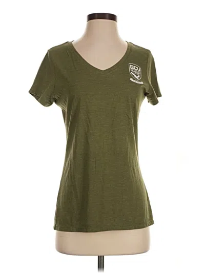 Pre-owned District Short Sleeve T-shirt In Green
