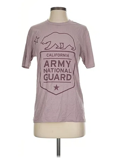 Pre-owned District Short Sleeve T-shirt In Purple