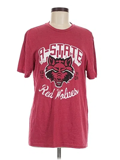 Pre-owned District Short Sleeve T-shirt In Red