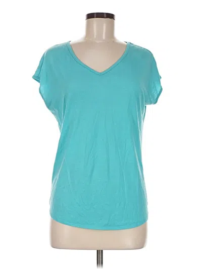 Pre-owned District Short Sleeve T-shirt In Teal