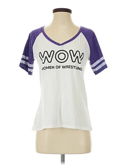 Pre-owned District Short Sleeve T-shirt In White