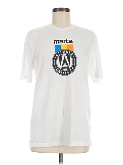 Pre-owned District Short Sleeve T-shirt In White