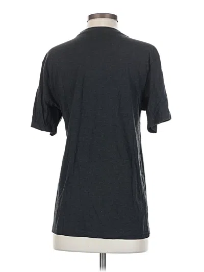Pre-owned District Short Sleeve Turtleneck In Gray