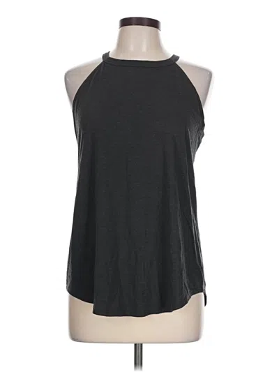 Pre-owned District Sleeveless T-shirt In Gray