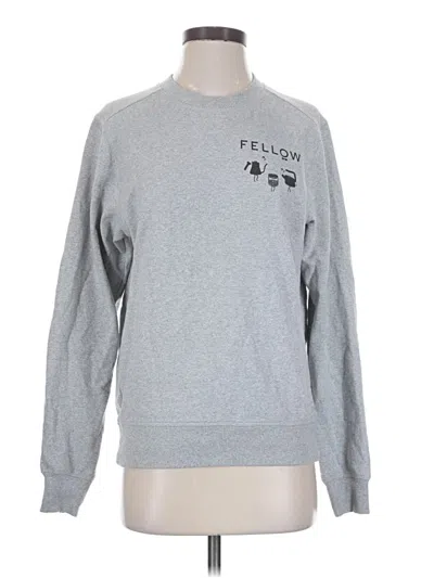 Pre-owned District Sweatshirt In Gray