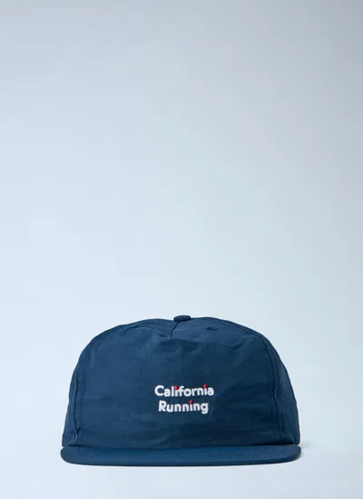 District Vision 5 Panel Nylon Hat In Navy