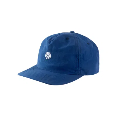 Pre-owned District Vision 5 Panel Nylon Hat 'navy' | Blue | Men's Size Onesize