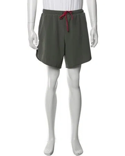 Pre-owned District Vision Athletic Shorts In Grey