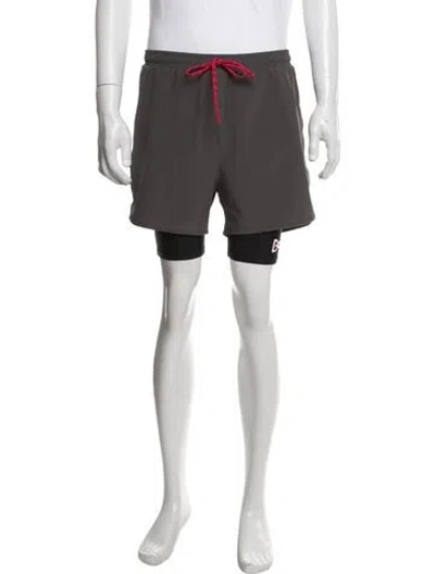 Pre-owned District Vision Athletic Shorts In Multicolor