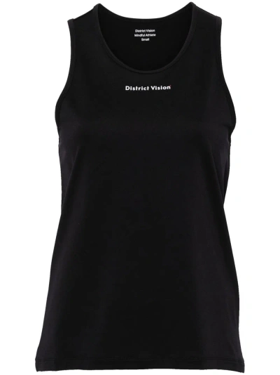 District Vision Deva-tech Performance Tank Top In Black