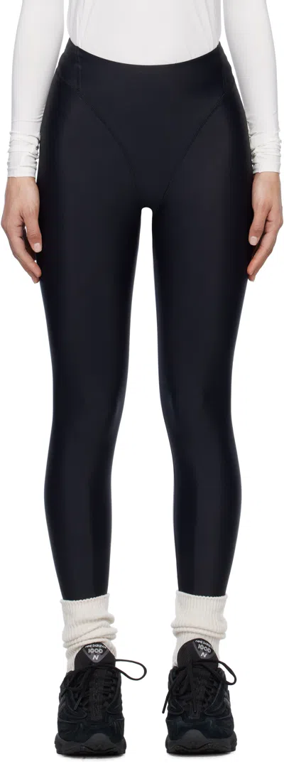District Vision Black Pocketed Long Sport Leggings