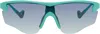 District Vision Blue Junya Racer Sunglasses