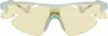 District Vision Blue Post Archive Faction Edition Junya Racer Sunglasses