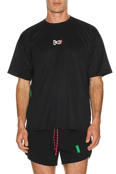 District Vision Boxy Training Tee In Black