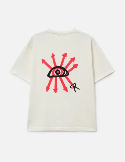 District Vision California Cotton Tee In White