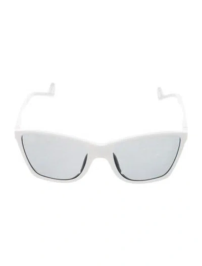 Pre-owned District Vision Cat-eye Tinted Sunglasses In Neutral