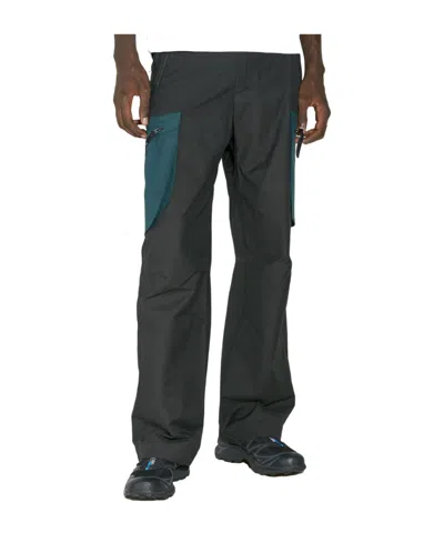 District Vision Contrast Pocket Utility Pants In Black