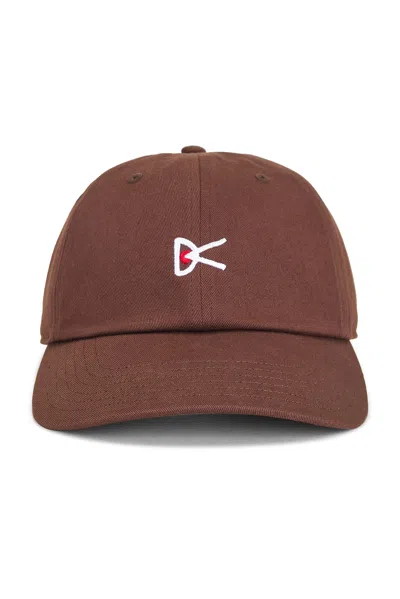 District Vision Cotton Hat In Espresso