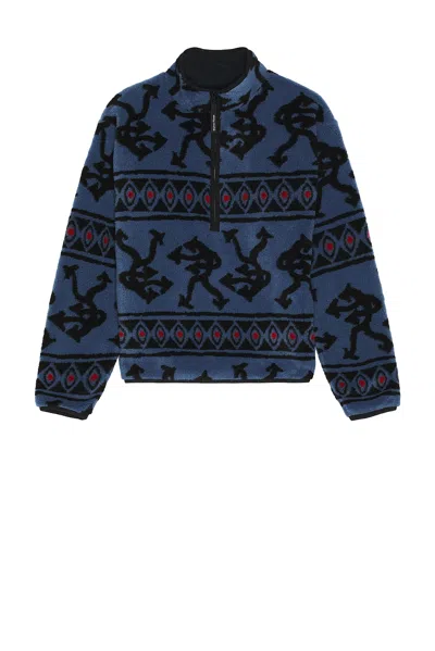 DISTRICT VISION HALF-ZIP PILE FLEECE