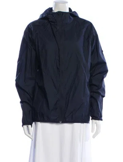 Pre-owned District Vision Jacket In Blue