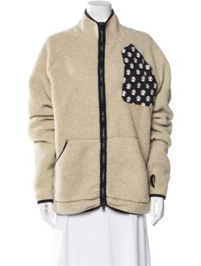 Pre-owned District Vision Jacket In Neutral