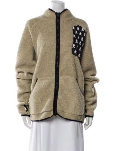 Pre-owned District Vision Jacket In Neutral