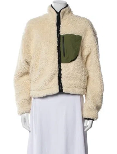 Pre-owned District Vision Jacket In Yellow