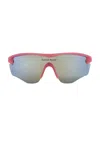 District Vision Pink Junya Racer Sunglasses In Gray
