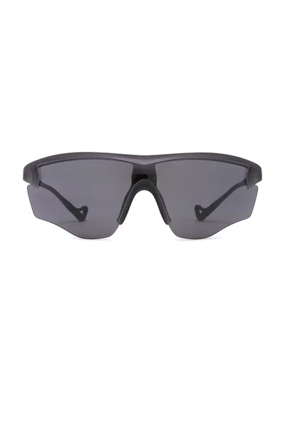 District Vision Junya Racer In Slate & D+ Onyx Mirror