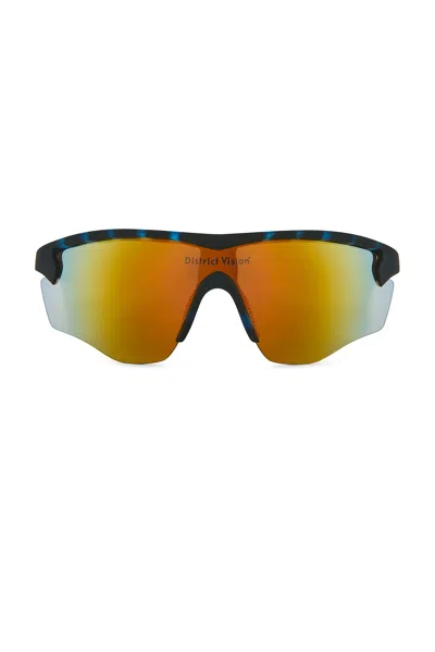 District Vision Junya Racer Sunglasses In Black