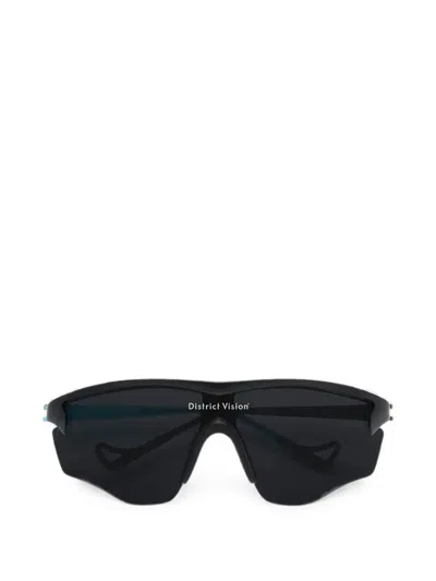 District Vision Junya Racer Sunglasses In Black