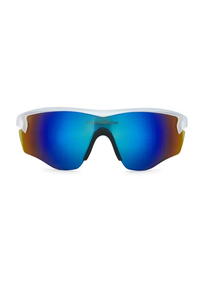 District Vision Junya Racer Sunglasses In Blue