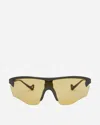District Vision Junya Racer Sunglasses Carbon D+ Sports In Yellow