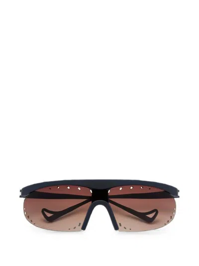 District Vision Koharu Eclipse Paf Sunglasses In Blue