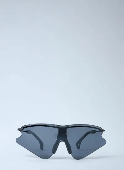 District Vision Kohei Aero Blade Ti Sunglasses In Gray