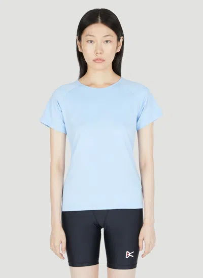 District Vision Lightweight Stretch T-shirt In Blue