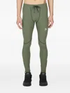 District Vision Lono Logo-print Performance Tights In Green
