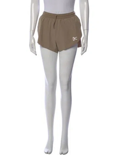 Pre-owned District Vision Mini Shorts In Neutral