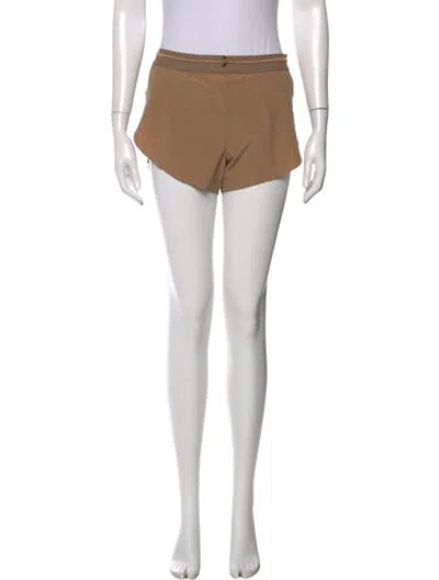 Pre-owned District Vision Mini Shorts In Neutral
