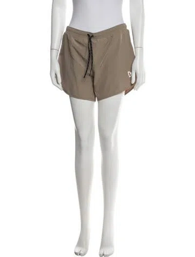 Pre-owned District Vision Mini Shorts In Neutrals