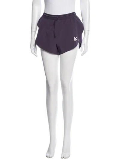 Pre-owned District Vision Nylon Mini Shorts In White