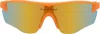 District Vision Junya Racer D-frame Polycarbonate Sunglasses In Citrus/d+ Amber Mirr