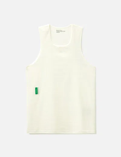 District Vision Payen Race Singlet In White