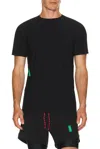 District Vision Payen Short Sleeve Race Tee In Black
