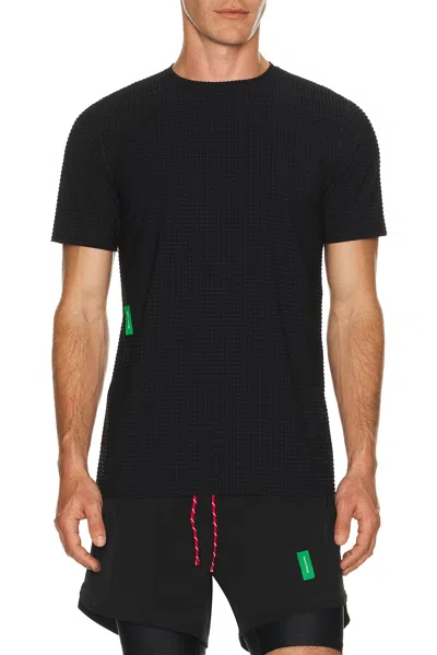 District Vision Payen Short Sleeve Race Tee In Black