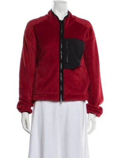 Pre-owned District Vision Performance Jacket In Red
