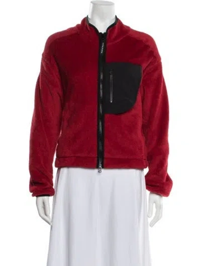 Pre-owned District Vision Performance Jacket In Red