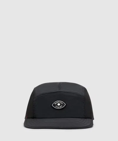 District Vision Performance Panelled Mesh Hat In Black